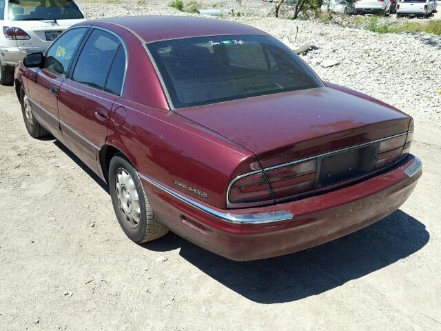 1G4CW52K4X4626219 - 1999 BUICK PARK AVENU BURGUNDY photo 3