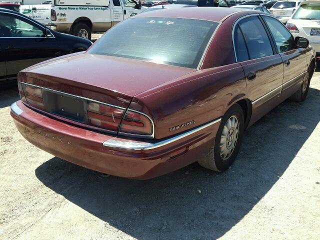 1G4CW52K4X4626219 - 1999 BUICK PARK AVENU BURGUNDY photo 4