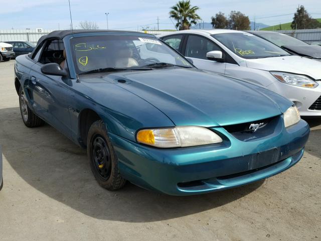 1FALP45X8TF234917 - 1996 FORD MUSTANG GT GREEN photo 1