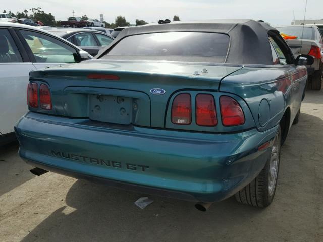 1FALP45X8TF234917 - 1996 FORD MUSTANG GT GREEN photo 4