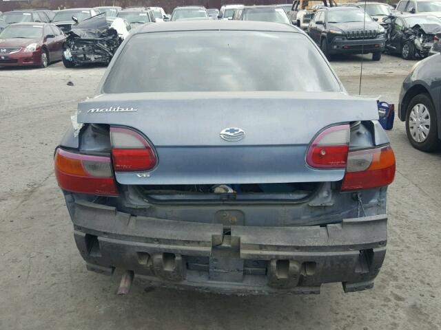 1G1NE52M3W6120460 - 1998 CHEVROLET MALIBU LS ლურჯი ფოტო 9