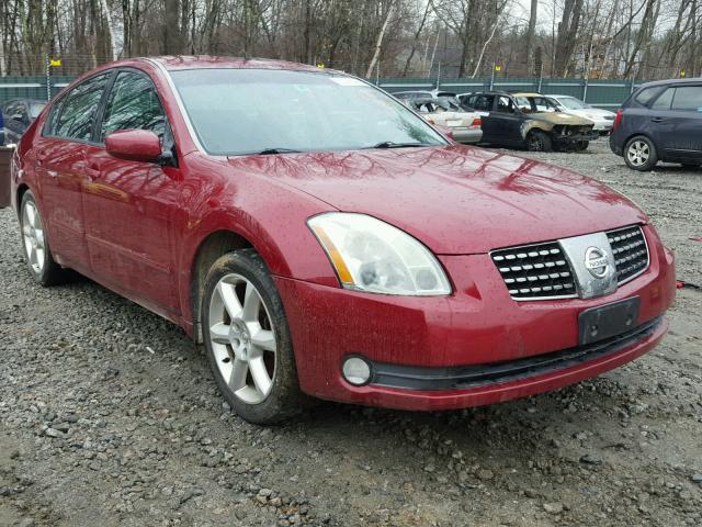 1N4BA41E75C820014 - 2005 NISSAN MAXIMA SE RED photo 1