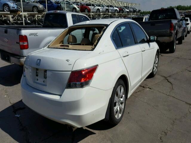 1HGCP2F85AA037043 - 2010 HONDA ACCORD EXL WHITE photo 4