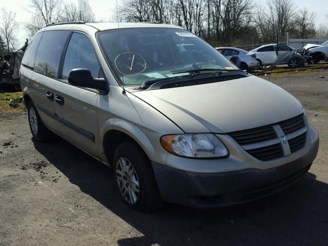 1D4GP25B66B731905 - 2006 DODGE CARAVAN SE GOLD photo 1