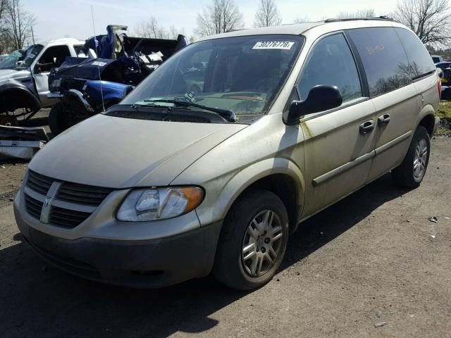 1D4GP25B66B731905 - 2006 DODGE CARAVAN SE GOLD photo 2