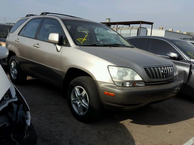 JTJGF10U610089089 - 2001 LEXUS RX 300 GOLD photo 1