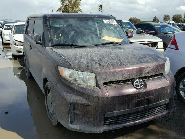 JTLZE4FE9CJ011164 - 2012 TOYOTA SCION XB BURGUNDY photo 1