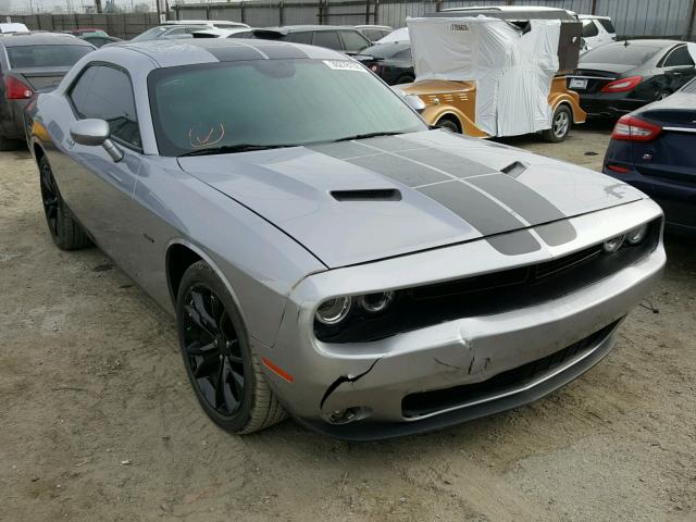 2C3CDZBT9GH275969 - 2016 DODGE CHALLENGER GRAY photo 1