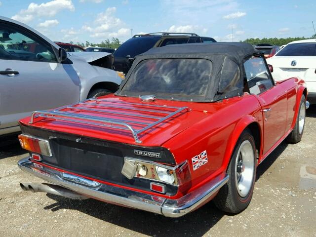 CC59128L - 1971 TRIUMPH CAR TR6 RED photo 4