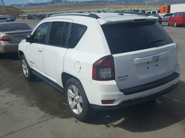 1C4NJDBB4GD713088 - 2016 JEEP COMPASS SP WHITE photo 3