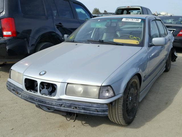 WBACD4320VAV52523 - 1997 BMW 328 I AUTO SILVER photo 2