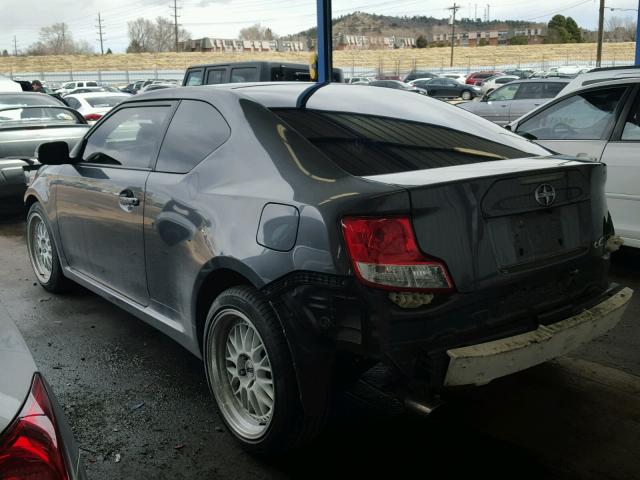 JTKJF5C76D3065859 - 2013 TOYOTA SCION TC 灰色 照片 3