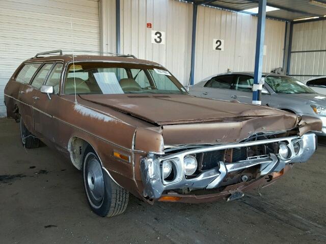 DM46M2D173334 - 1972 DODGE CORONET BROWN photo 1