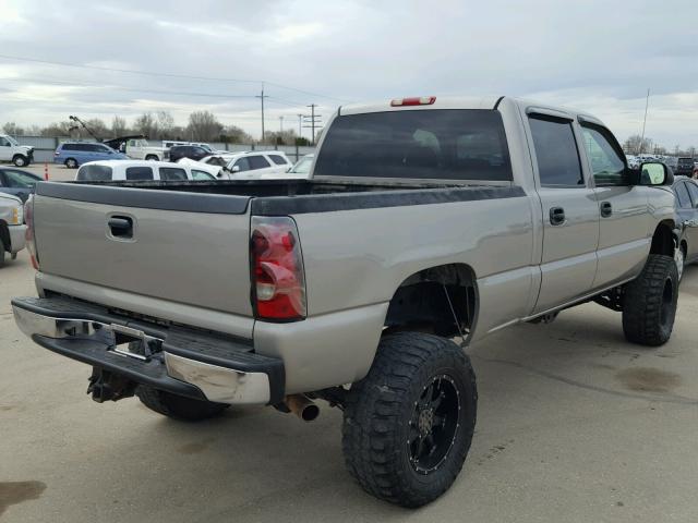 1GCHK23U23F193969 - 2003 CHEVROLET SILVERADO BEIGE photo 4