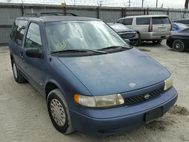 4N2DN1119VD814371 - 1997 NISSAN QUEST XE BLUE photo 1