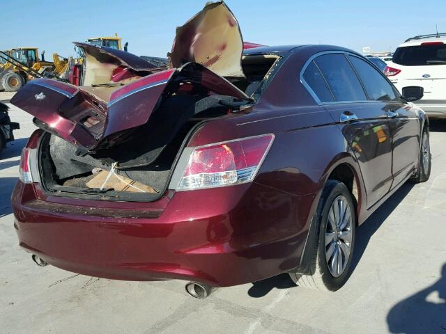 1HGCP3F85BA021612 - 2011 HONDA ACCORD EX- PURPLE photo 4