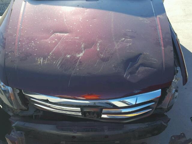 1HGCP3F85BA021612 - 2011 HONDA ACCORD EX- PURPLE photo 7