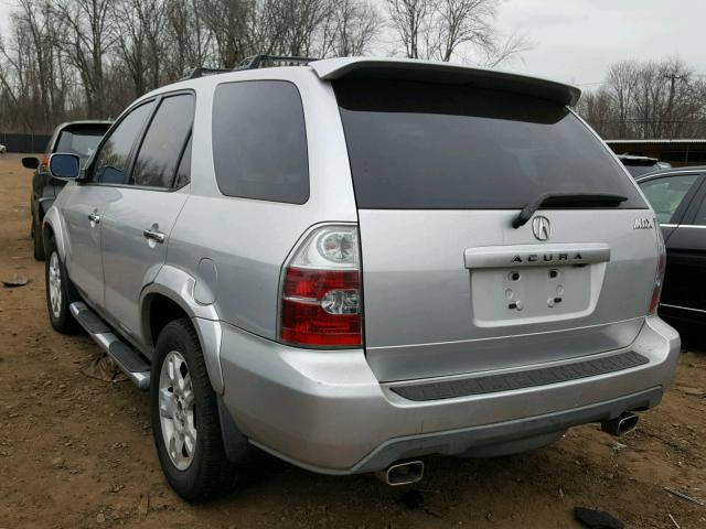 2HNYD18815H501855 - 2005 ACURA MDX TOURIN SILVER photo 3