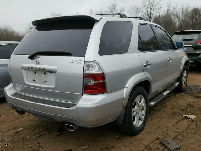 2HNYD18815H501855 - 2005 ACURA MDX TOURIN SILVER photo 4