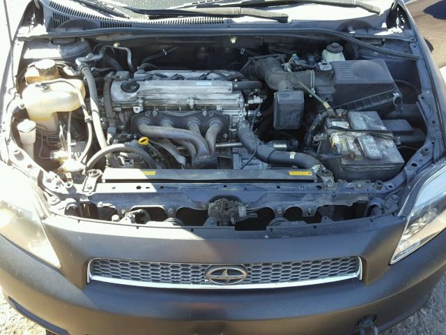 JTKDE177450046703 - 2005 TOYOTA SCION BLUE photo 7