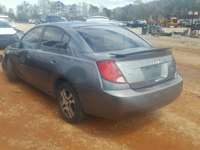 1G8AZ52F95Z176468 - 2005 SATURN ION LEVEL GRAY photo 3