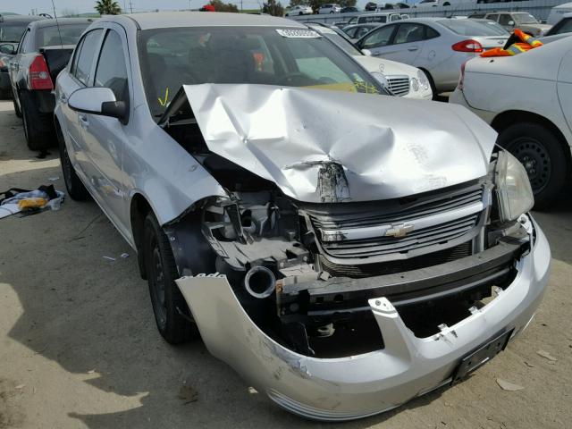 1G1AD5F56A7225257 - 2010 CHEVROLET COBALT 1LT SILVER photo 1