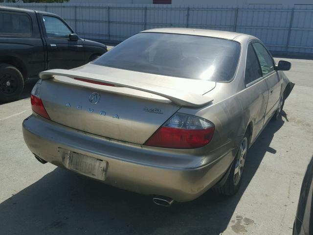 19UYA42403A010325 - 2003 ACURA 3.2CL GOLD photo 4