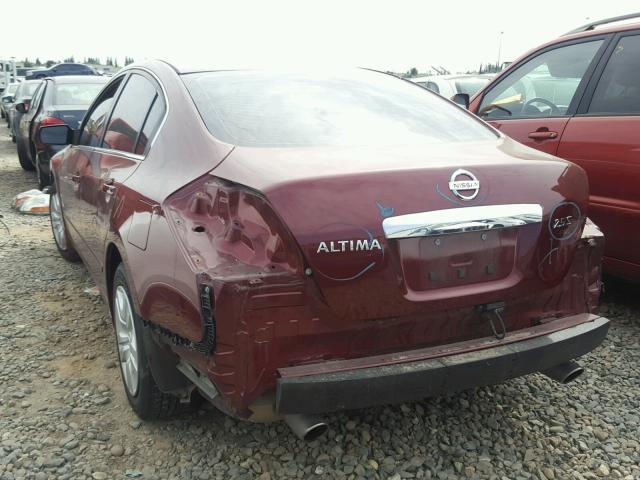 1N4AL2AP0AN488668 - 2010 NISSAN ALTIMA BAS BURGUNDY photo 3