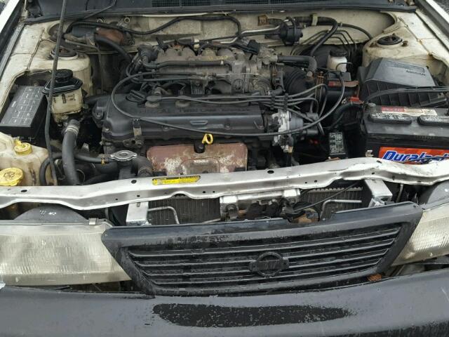 1N4AB41D1VC779458 - 1997 NISSAN SENTRA XE SILVER photo 7