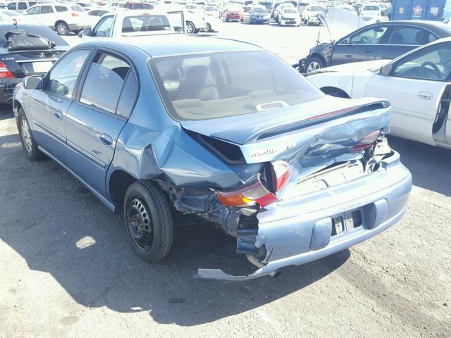 1G1NE52M2VY123109 - 1997 CHEVROLET MALIBU LS ლურჯი ფოტო 3