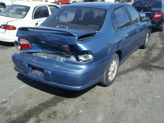 1G1NE52M2VY123109 - 1997 CHEVROLET MALIBU LS ლურჯი ფოტო 4