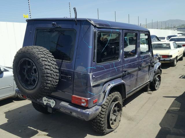 WDCYC3KF6GX257432 - 2016 MERCEDES-BENZ G 550 BLUE photo 4