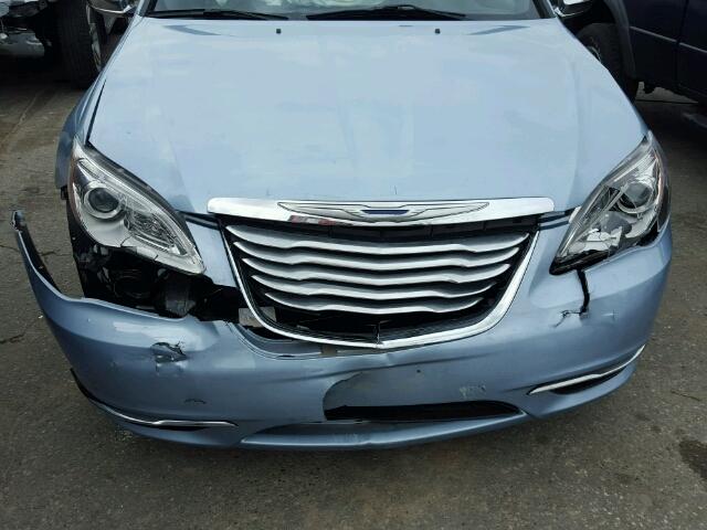 1C3CCBCG0DN633409 - 2013 CHRYSLER 200 LIMITE BLUE photo 9