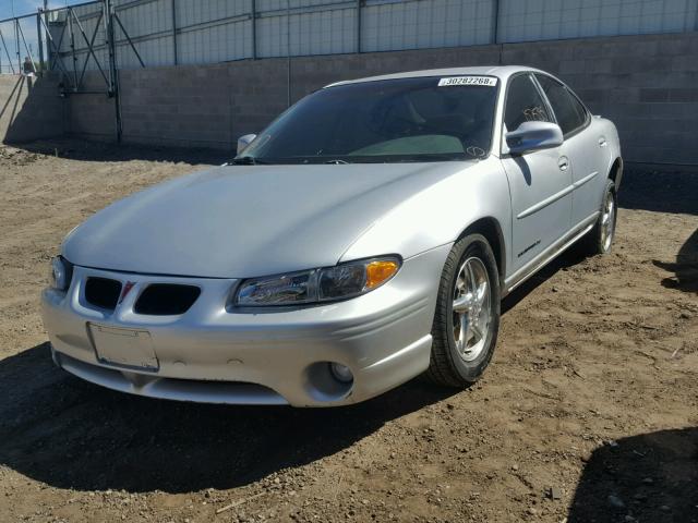 1G2WK52J21F138021 - 2001 PONTIAC GRAND PRIX SILVER photo 2