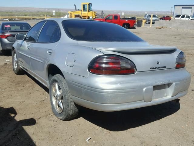 1G2WK52J21F138021 - 2001 PONTIAC GRAND PRIX SILVER photo 3