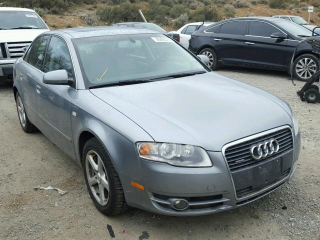 WAUDF78E46A225773 - 2006 AUDI A4 2.0T QU SILVER photo 1