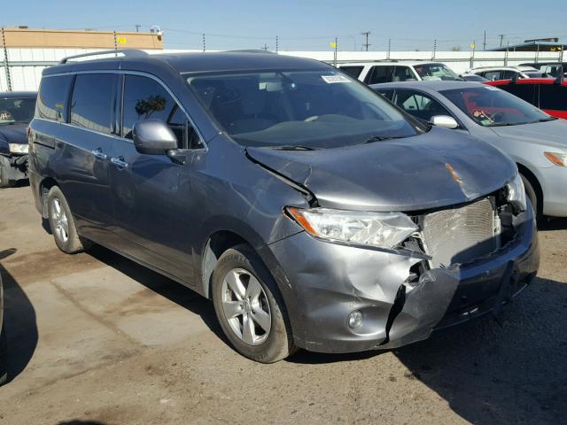 JN8AE2KP1G9150639 - 2016 NISSAN QUEST S CHARCOAL photo 1