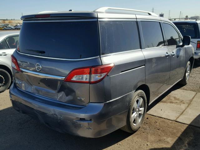 JN8AE2KP1G9150639 - 2016 NISSAN QUEST S CHARCOAL photo 4