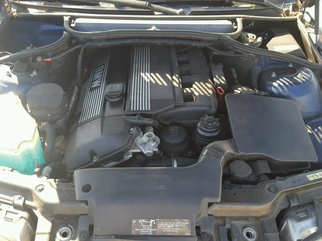 WBABN53451JU22909 - 2001 BMW 330 CI BLUE photo 7