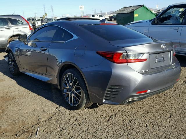 JTHHE5BC7G5011730 - 2016 LEXUS RC 350 CHARCOAL photo 3