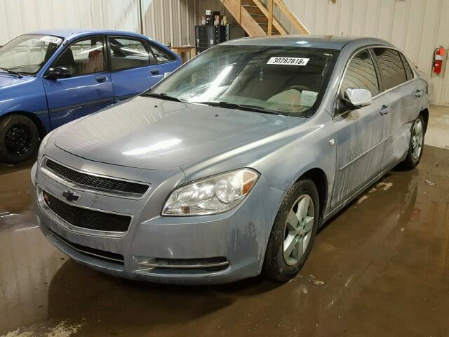 1G1ZG57B38F187467 - 2008 CHEVROLET MALIBU LS 蓝色 照片 2