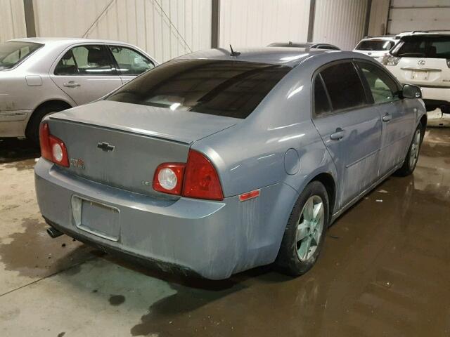 1G1ZG57B38F187467 - 2008 CHEVROLET MALIBU LS 蓝色 照片 4