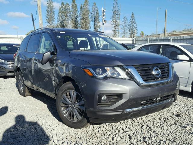 5N1DR2MN0JC628788 - 2018 NISSAN PATHFINDER GRAY photo 1