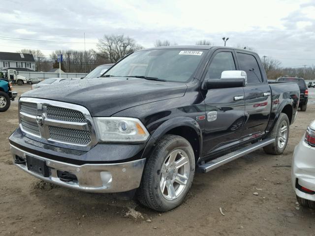 1C6RR6PM4GS195129 - 2016 RAM 1500 LONGH BLACK photo 2