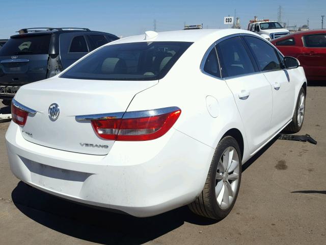 1G4PP5SK9G4104474 - 2016 BUICK VERANO WHITE photo 4