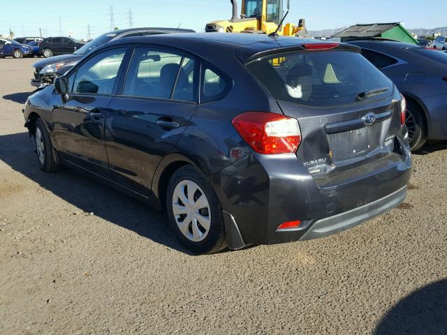 JF1GPAA68DH815157 - 2013 SUBARU IMPREZA BA BLUE photo 3