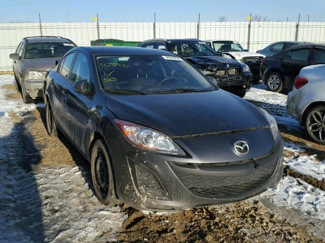 JM1BL1VF4B1402152 - 2011 MAZDA 3 I GRAY photo 1