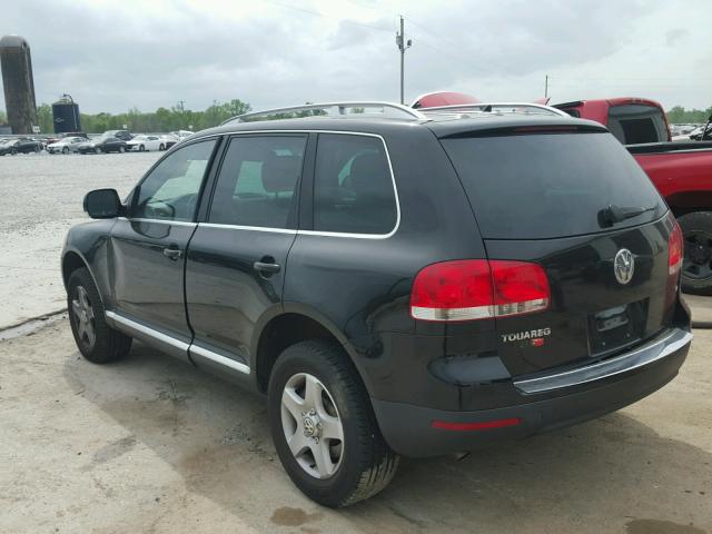 WVGZE77L67D008331 - 2007 VOLKSWAGEN TOUAREG V6 BLACK photo 3