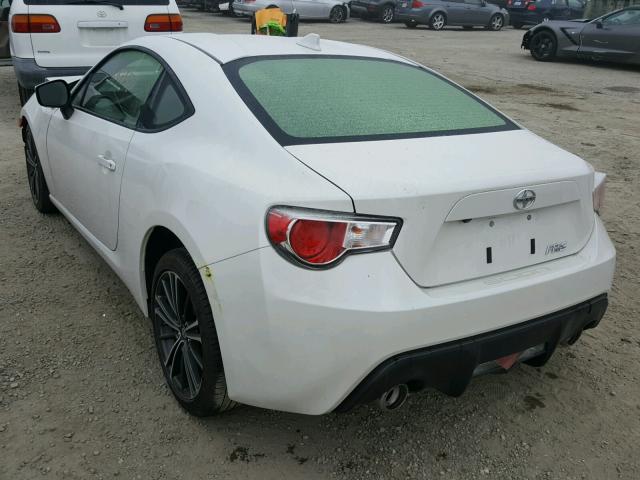 JF1ZNAA11G8707244 - 2016 TOYOTA SCION FR-S თეთრი ფოტო 3