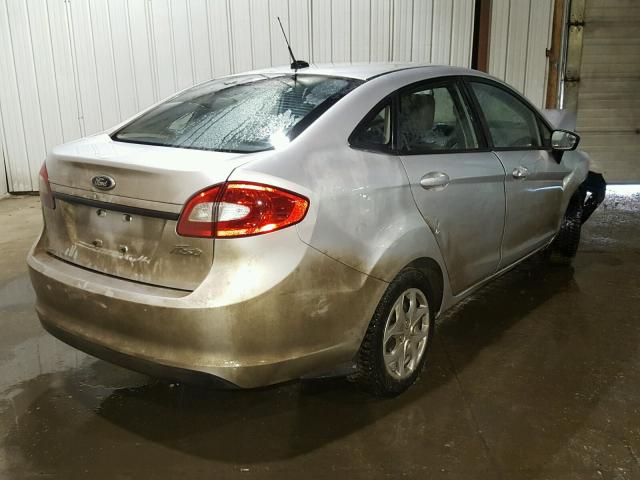3FADP4AJXCM216215 - 2012 FORD FIESTA S SILVER photo 4